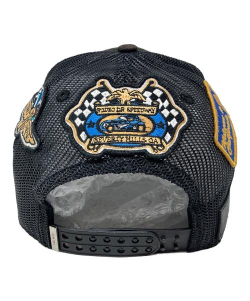 AMIRI（アミリ）AMIRI (アミリ) Station Patch Trucker Hat ブラックの古着・服飾アイテム