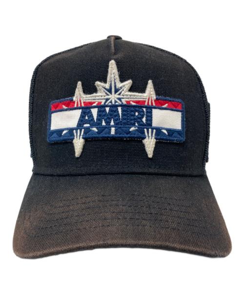 AMIRI（アミリ）AMIRI (アミリ) Station Patch Trucker Hat ブラックの古着・服飾アイテム
