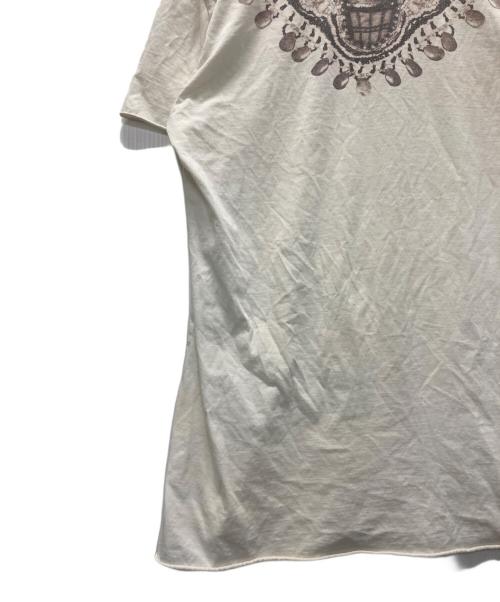 goa（ゴア）goa (ゴア) プリントTシャツ アイボリー サイズ:サイズ表記無しの古着・服飾アイテム