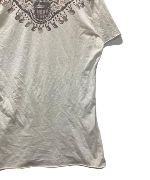 goa（ゴア）goa (ゴア) プリントTシャツ アイボリー サイズ:サイズ表記無しの古着・服飾アイテム