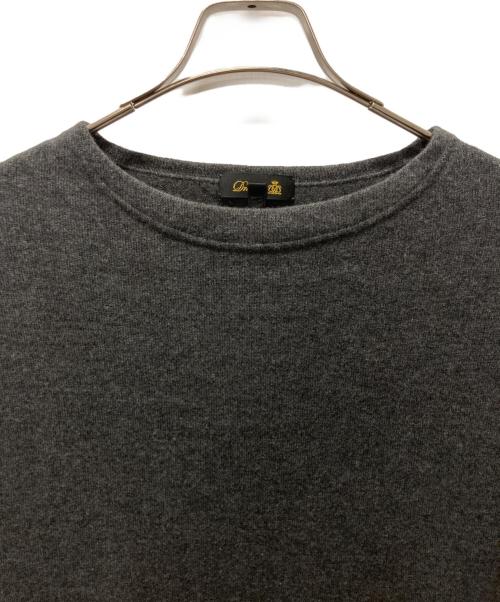 DRAWER（ドゥロワー）DRAWER (ドゥロワー) ロングスリーブニットワンピース グレー サイズ:１の古着・服飾アイテム