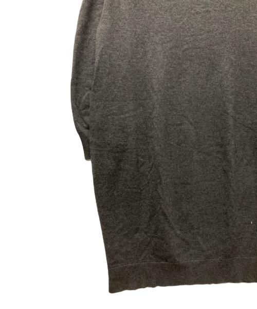 DRAWER（ドゥロワー）DRAWER (ドゥロワー) ロングスリーブニットワンピース グレー サイズ:１の古着・服飾アイテム