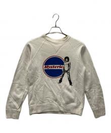 Hysteric Glamour（ヒステリックグラマー）の古着「プリントスウェット」｜ホワイト