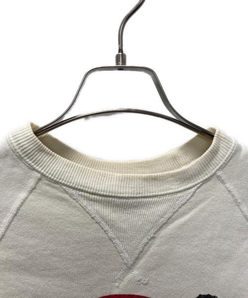 Hysteric Glamour（ヒステリックグラマー）Hysteric Glamour (ヒステリックグラマー) プリントスウェット ホワイト サイズ:FREEの古着・服飾アイテム