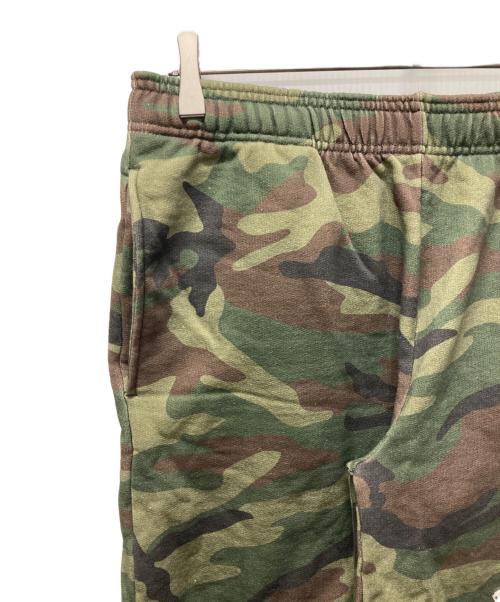 TTT MSW（ティー）TTT MSW (ティー) カモ柄スウェットハーフパンツ オリーブ サイズ:Sの古着・服飾アイテム