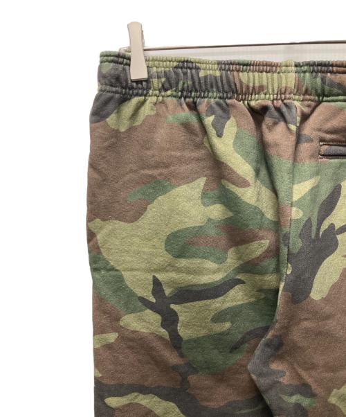 TTT MSW（ティー）TTT MSW (ティー) カモ柄スウェットハーフパンツ オリーブ サイズ:Sの古着・服飾アイテム