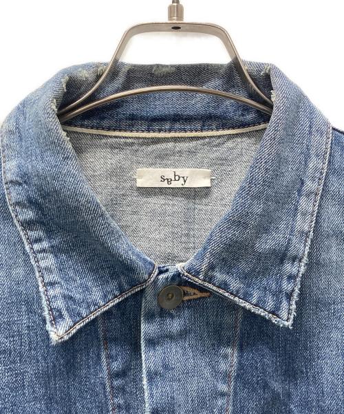 saby（サバイ）saby (サバイ) KAMATA DENIM JACKET TYPE 2ND スカイブルー サイズ:３の古着・服飾アイテム