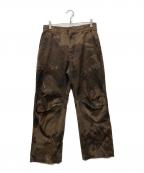 PARANOIDパラノイド）の古着「STONE WASHING PANTS FLUXO」｜ブラウン