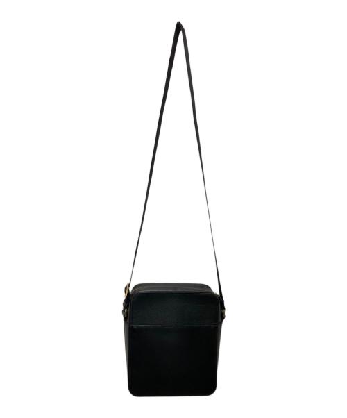CULLNI（クルニ）CULLNI (クルニ) Square leather shoulder bag/スクエアレザーショルダーバッグ ブラックの古着・服飾アイテム