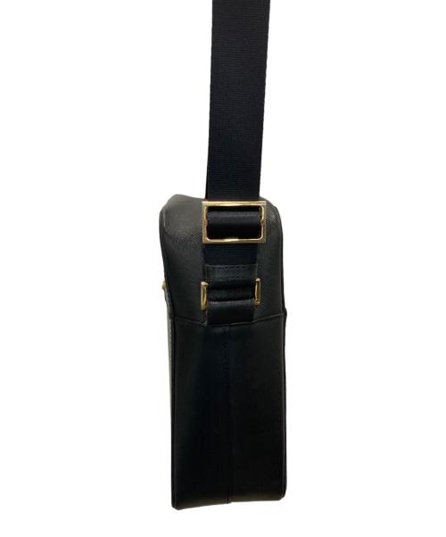 CULLNI（クルニ）CULLNI (クルニ) Square leather shoulder bag/スクエアレザーショルダーバッグ ブラックの古着・服飾アイテム