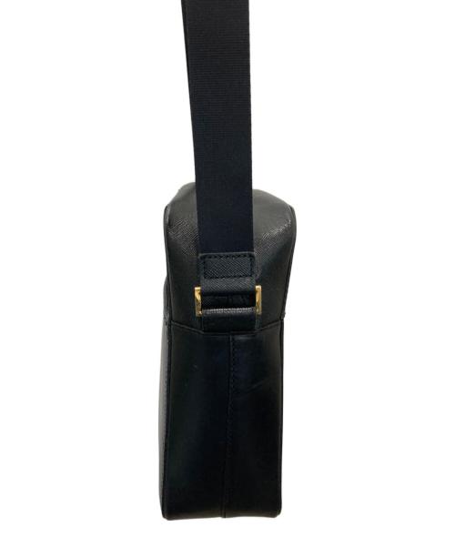 CULLNI（クルニ）CULLNI (クルニ) Square leather shoulder bag/スクエアレザーショルダーバッグ ブラックの古着・服飾アイテム