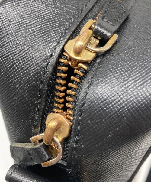CULLNI（クルニ）CULLNI (クルニ) Square leather shoulder bag/スクエアレザーショルダーバッグ ブラックの古着・服飾アイテム