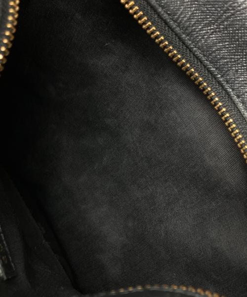 CULLNI（クルニ）CULLNI (クルニ) Square leather shoulder bag/スクエアレザーショルダーバッグ ブラックの古着・服飾アイテム