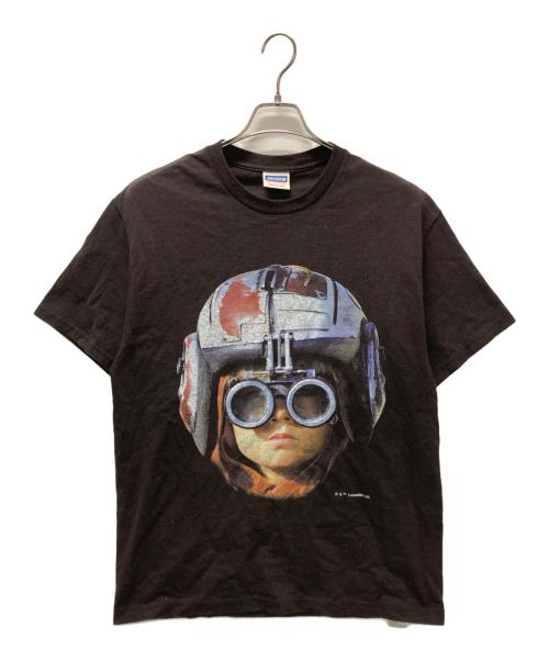 VARIEGATOR（ヴァリゲイター）VARIEGATOR (ヴァリゲイター) STAR WARS (スターウォーズ) アナキン・スカイウォーカー プリントTシャツ ブラウン サイズ:Mの古着・服飾アイテム
