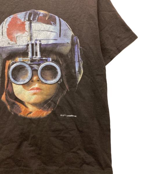 VARIEGATOR（ヴァリゲイター）VARIEGATOR (ヴァリゲイター) STAR WARS (スターウォーズ) アナキン・スカイウォーカー プリントTシャツ ブラウン サイズ:Mの古着・服飾アイテム