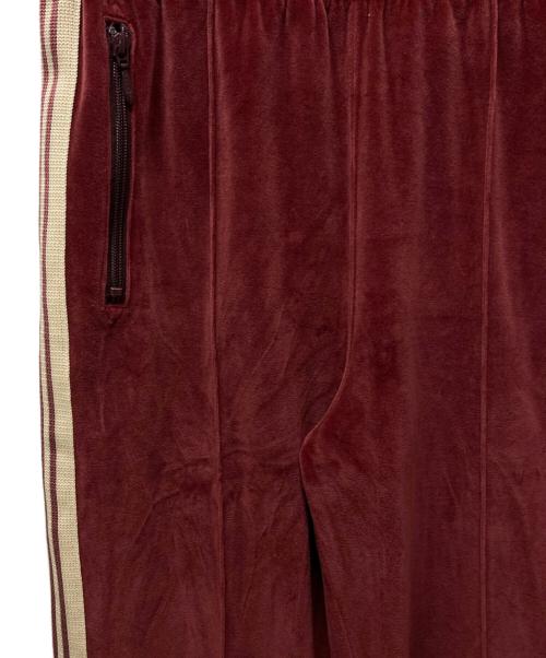 Needles（ニードルズ）Needles (ニードルズ) ベロアトラックパンツ レッド サイズ:ＸＳの古着・服飾アイテム
