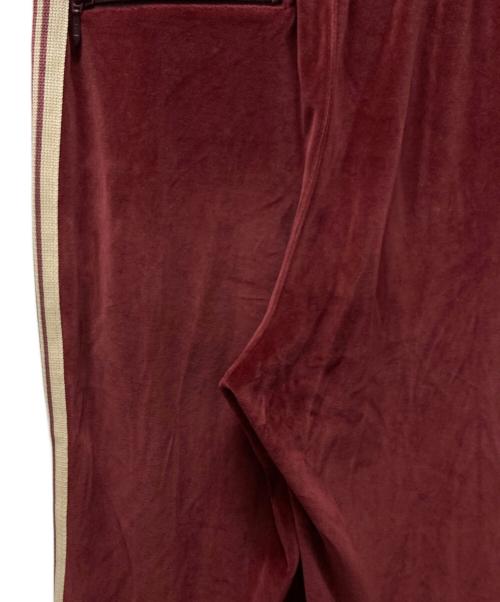 Needles（ニードルズ）Needles (ニードルズ) ベロアトラックパンツ レッド サイズ:ＸＳの古着・服飾アイテム