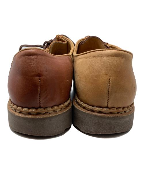 PARABOOT（パラブーツ）PARABOOT (パラブーツ) YMC (ユーマストクリエイト) MICHAEL レザー切替シューズ ベージュ×ブラウン サイズ:R40の古着・服飾アイテム