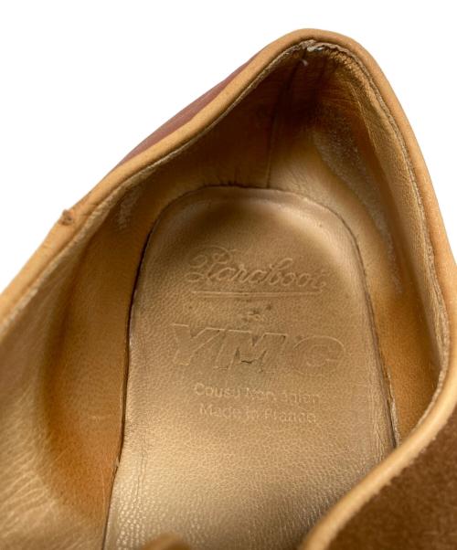 PARABOOT（パラブーツ）PARABOOT (パラブーツ) YMC (ユーマストクリエイト) MICHAEL レザー切替シューズ ベージュ×ブラウン サイズ:R40の古着・服飾アイテム