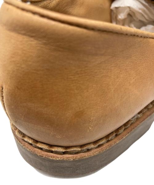 PARABOOT（パラブーツ）PARABOOT (パラブーツ) YMC (ユーマストクリエイト) MICHAEL レザー切替シューズ ベージュ×ブラウン サイズ:R40の古着・服飾アイテム