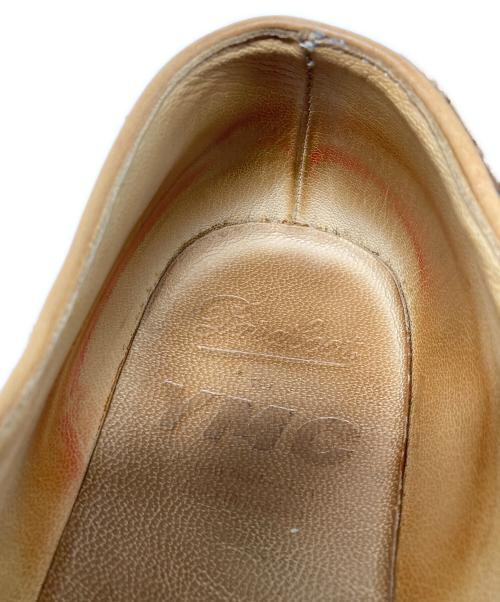 PARABOOT（パラブーツ）PARABOOT (パラブーツ) YMC (ユーマストクリエイト) MICHAEL レザー切替シューズ ベージュ×ブラウン サイズ:R40の古着・服飾アイテム