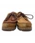 中古・古着 PARABOOT (パラブーツ) YMC (ユーマストクリエイト) MICHAEL レザー切替シューズ ベージュ×ブラウン サイズ:R40：25000円