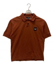RAF SIMONS×FRED PERRY（ラフシモンズ×フレッドペリー）の古着「ポロシャツ」｜ブラウン