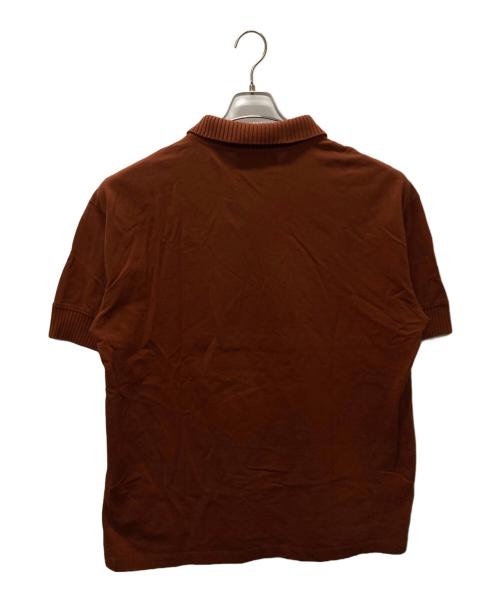 RAF SIMONS（ラフシモンズ）RAF SIMONS (ラフシモンズ) FRED PERRY (フレッドペリー) ポロシャツ ブラウン サイズ:42の古着・服飾アイテム
