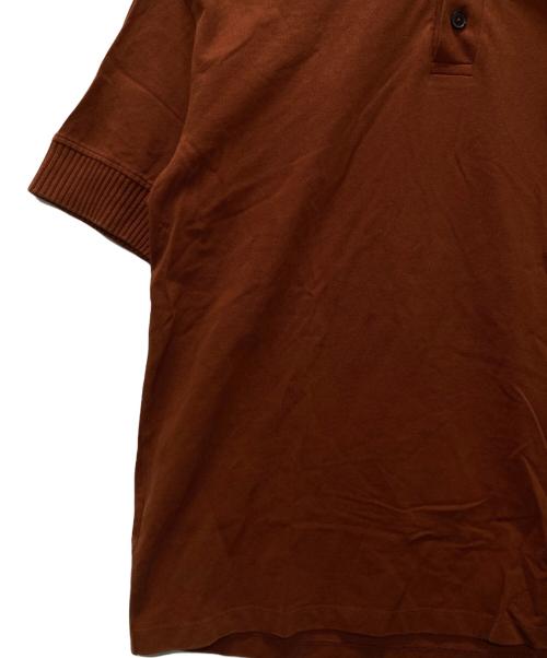 RAF SIMONS（ラフシモンズ）RAF SIMONS (ラフシモンズ) FRED PERRY (フレッドペリー) ポロシャツ ブラウン サイズ:42の古着・服飾アイテム