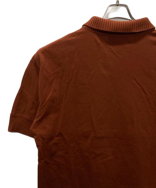 RAF SIMONS（ラフシモンズ）RAF SIMONS (ラフシモンズ) FRED PERRY (フレッドペリー) ポロシャツ ブラウン サイズ:42の古着・服飾アイテム