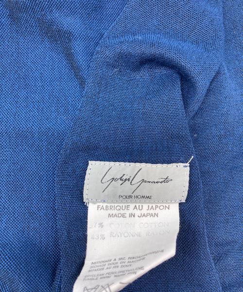 Yohji Yamamoto pour homme（ヨウジヤマモト プールオム）Yohji Yamamoto pour homme (ヨウジヤマモト プールオム) コットンレーヨンストール ネイビー サイズ:不明の古着・服飾アイテム