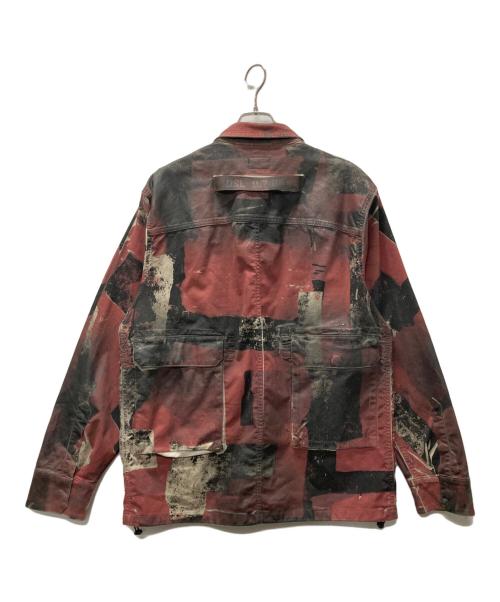 DIESEL（ディーゼル）DIESEL (ディーゼル) D-CORU-SP-NE JOGG JEANS ジャケット レッド サイズ:Lの古着・服飾アイテム