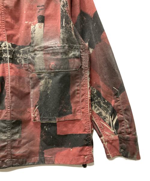DIESEL（ディーゼル）DIESEL (ディーゼル) D-CORU-SP-NE JOGG JEANS ジャケット レッド サイズ:Lの古着・服飾アイテム
