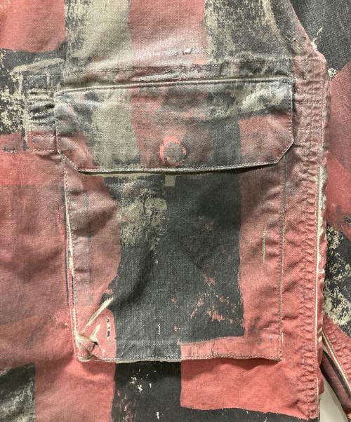 DIESEL（ディーゼル）DIESEL (ディーゼル) D-CORU-SP-NE JOGG JEANS ジャケット レッド サイズ:Lの古着・服飾アイテム