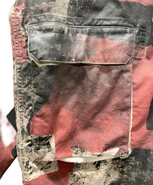DIESEL（ディーゼル）DIESEL (ディーゼル) D-CORU-SP-NE JOGG JEANS ジャケット レッド サイズ:Lの古着・服飾アイテム