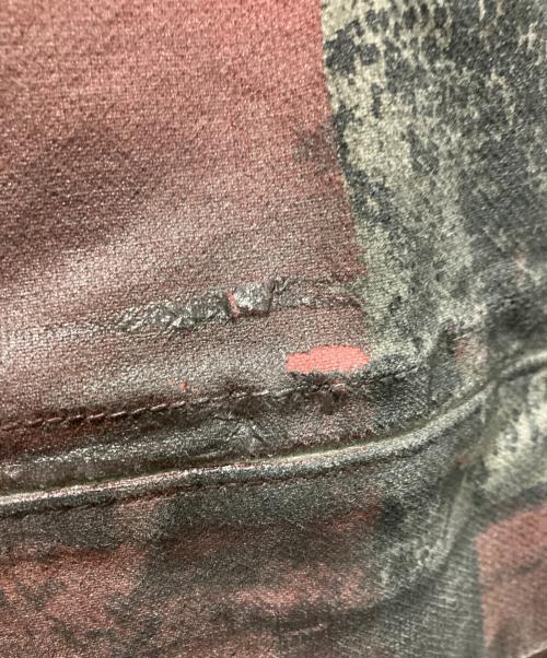DIESEL（ディーゼル）DIESEL (ディーゼル) D-CORU-SP-NE JOGG JEANS ジャケット レッド サイズ:Lの古着・服飾アイテム
