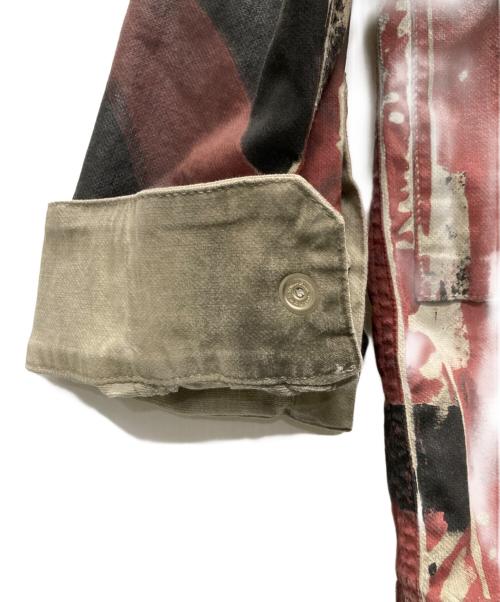 DIESEL（ディーゼル）DIESEL (ディーゼル) D-CORU-SP-NE JOGG JEANS ジャケット レッド サイズ:Lの古着・服飾アイテム