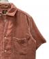 中古・古着 Needles (ニードルズ) Italian Collar S/S Shirt-PE/R Velvet/イタリアンカラー ベルベットシャツ ピンク サイズ:M：10000円