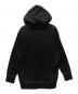COMME des GARCONS HOMME (コムデギャルソン オム) 綿裏毛製品染めジップパーカー ブラック サイズ:S：28000円
