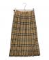 Burberry's (バーバリーズ) ノヴァチェックウールラップスカート ベージュ サイズ:38：12000円