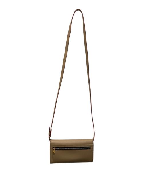 MARNI（マルニ）MARNI (マルニ) ショルダーウォレット ベージュの古着・服飾アイテム