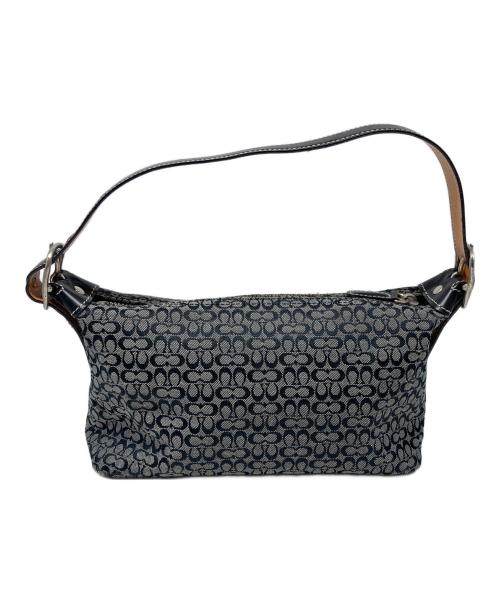 COACH（コーチ）COACH (コーチ) シグネチャーミニホーボーバッグ グレーの古着・服飾アイテム
