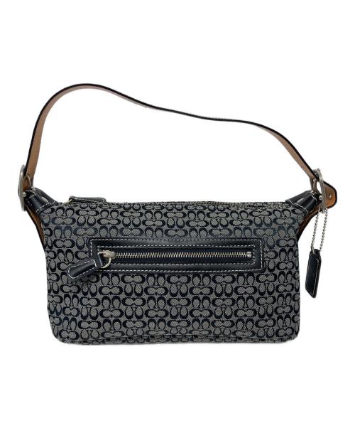 COACH（コーチ）COACH (コーチ) シグネチャーミニホーボーバッグ グレーの古着・服飾アイテム