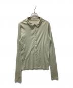 CITYSHOPシティショップ）の古着「SOFT JERSEY TOP」｜黄緑