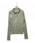 CITYSHOP（シティショップ）の古着「SOFT JERSEY TOP」｜黄緑