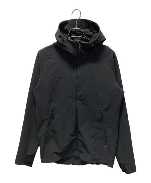 MAMMUT（マムート）MAMMUT (マムート) Macun SO Hooded Jacket ブラック サイズ:Lの古着・服飾アイテム