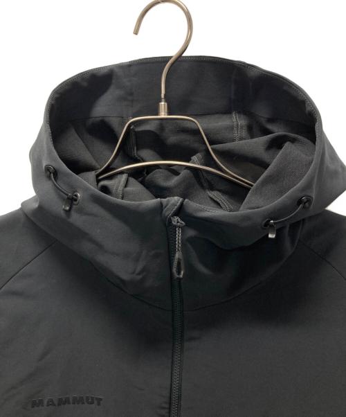 MAMMUT（マムート）MAMMUT (マムート) Macun SO Hooded Jacket ブラック サイズ:Lの古着・服飾アイテム