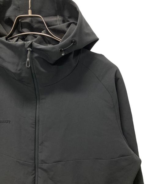 MAMMUT（マムート）MAMMUT (マムート) Macun SO Hooded Jacket ブラック サイズ:Lの古着・服飾アイテム