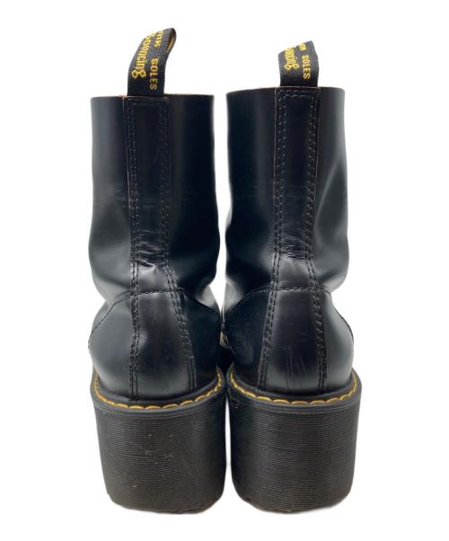 Dr.Martens（ドクターマーチン）Dr.Martens (ドクターマーチン) LEONA 7フック ブーツ ブラック サイズ:24.5cmの古着・服飾アイテム