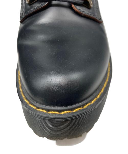 Dr.Martens（ドクターマーチン）Dr.Martens (ドクターマーチン) LEONA 7フック ブーツ ブラック サイズ:24.5cmの古着・服飾アイテム